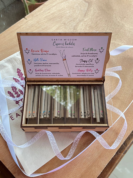 Boxset con 60 cigarros herbales